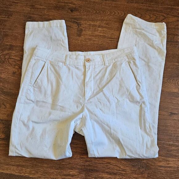 Anthropologie Chino Relaxed Funfetti Pants - Picture 1 of 8